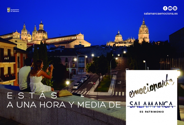 Salamanca se lanza a la conquista del turista madrileño con presencia en destacados soportes publicitarios durante los próximos dos meses