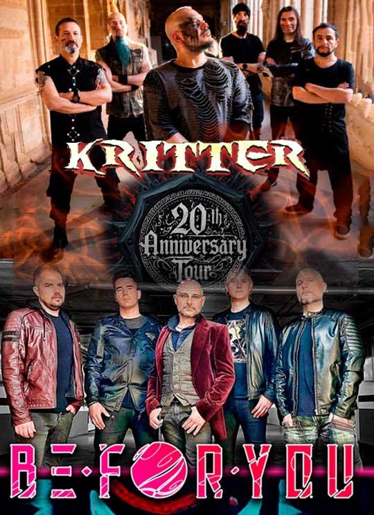 Kritter. Concierto 20 aniversario (+ Be for you)