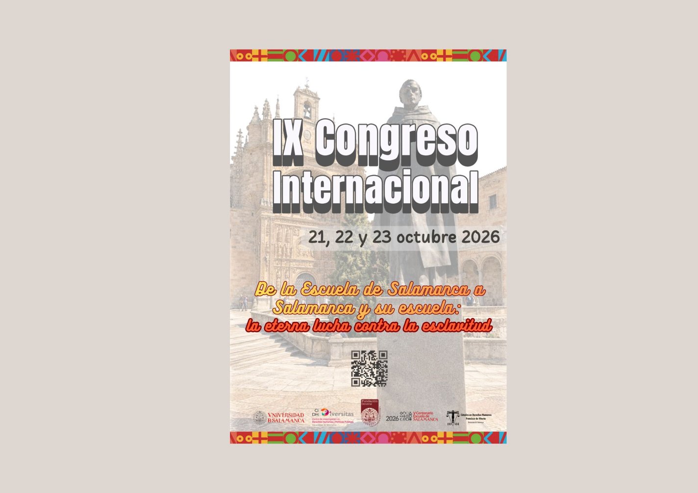 IXe Congrès International sur les Droits de l'Homme et les Politiques Publiques de l'Université de Salamanque (Congrès Diversitas)